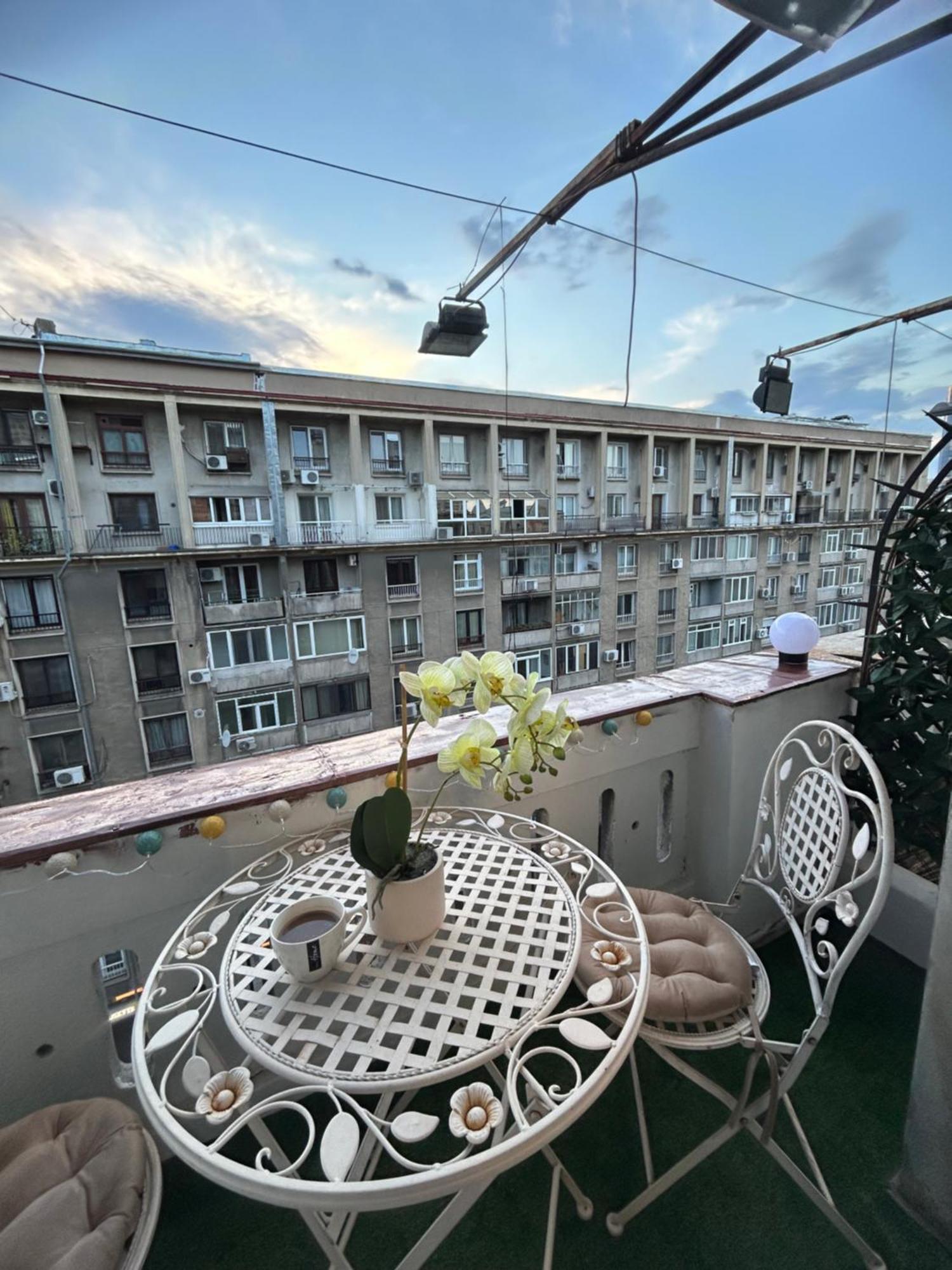 Panoramic Terace Victory Boutique Apartment Bucharest Exterior photo